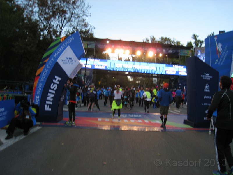 2014 NYRR Marathon 0521.jpg - The 2014 New York Marathon on November 2nd. A cold and blustery day.